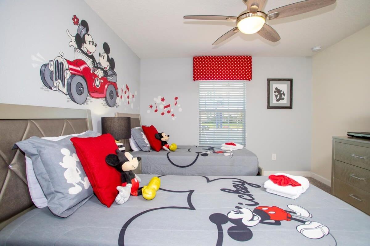 Ravishing Four Bd W/ Pool Close To Disney 4947 キシミー エクステリア 写真