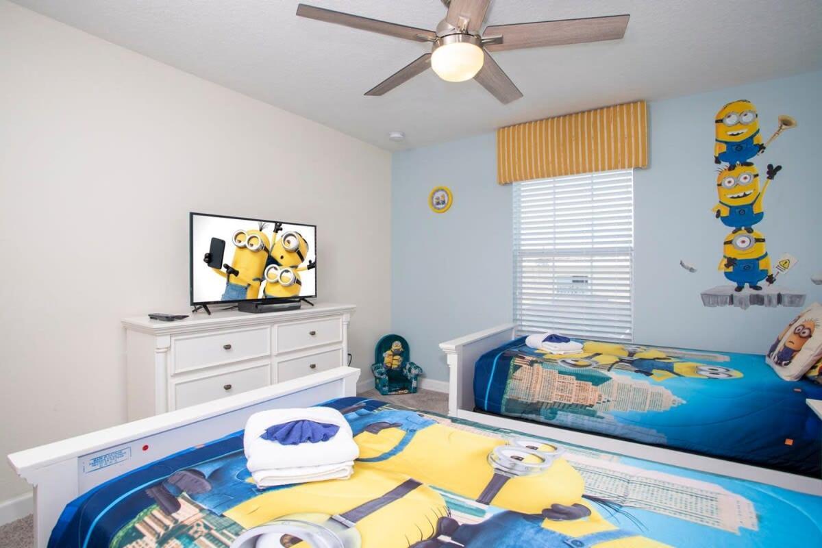 Ravishing Four Bd W/ Pool Close To Disney 4947 キシミー エクステリア 写真
